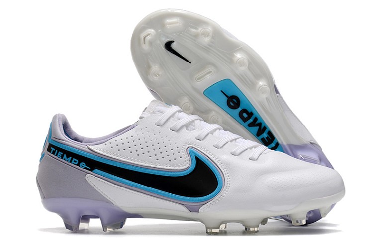 Nike Tiempo Legend 9 Elite FG - blanc bleu